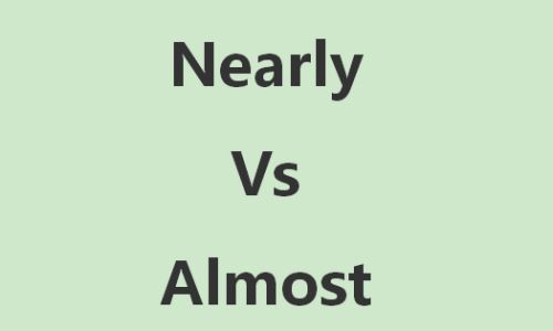 nearly什么意思 nearly什么意思